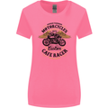 Biker Custom Cafe Racer Motorbike Womens Wider Cut T-Shirt Azalea