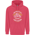 Biker Custom Cafe Racer Motorcycle Childrens Kids Hoodie Heliconia