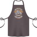 Biker Custom Cafe Racer Motorcycle Cotton Apron 100% Organic Dark Grey