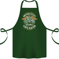 Biker Custom Cafe Racer Motorcycle Cotton Apron 100% Organic Forest Green