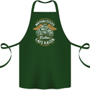 Biker Custom Cafe Racer Motorcycle Cotton Apron 100% Organic Forest Green