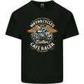 Biker Custom Cafe Racer Motorcycle Kids T-Shirt Childrens Black
