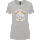 Biker Custom Cafe Racer Motorcycle Womens Wider Cut T-Shirt Sports Grey
