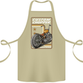 Biker Custom Chopper Motorbike Motorcycle Cotton Apron 100% Organic Khaki