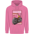 Biker Custom Chopper Motorbike Motorcycle Mens 80% Cotton Hoodie Azelea