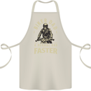 Biker Dad Fathers Day Motorbike Motorcycle Cotton Apron 100% Organic Natural
