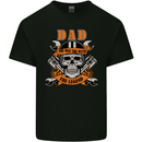 Biker Dad the Man Myth Legend Funny Mens Cotton T-Shirt Tee Top Black