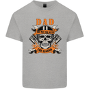 Biker Dad the Man Myth Legend Funny Mens Cotton T-Shirt Tee Top Sports Grey