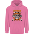 Biker Grandad the Man Myth Legend Funny Mens 80% Cotton Hoodie Azelea