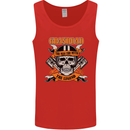 Biker Grandad the Man Myth Legend Funny Mens Vest Tank Top Red
