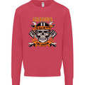 Biker Grandpa the Man Myth Legend Funny Mens Sweatshirt Jumper Heliconia