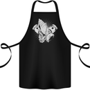 Biker Prayer Biker Motorcycle Motorbike Cotton Apron 100% Organic Black