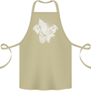 Biker Prayer Biker Motorcycle Motorbike Cotton Apron 100% Organic Khaki