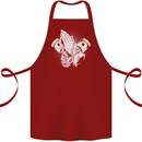Biker Prayer Biker Motorcycle Motorbike Cotton Apron 100% Organic Maroon