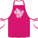 Biker Prayer Biker Motorcycle Motorbike Cotton Apron 100% Organic Pink