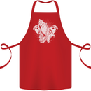 Biker Prayer Biker Motorcycle Motorbike Cotton Apron 100% Organic Red