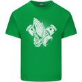 Biker Prayer Biker Motorcycle Motorbike Mens Cotton T-Shirt Tee Top Irish Green