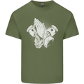 Biker Prayer Biker Motorcycle Motorbike Mens Cotton T-Shirt Tee Top Military Green