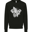 Biker Prayer Biker Motorcycle Motorbike Mens Sweatshirt Jumper Black