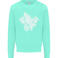 Biker Prayer Biker Motorcycle Motorbike Mens Sweatshirt Jumper Peppermint