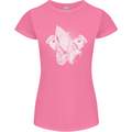 Biker Prayer Biker Motorcycle Motorbike Womens Petite Cut T-Shirt Azalea