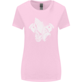 Biker Prayer Biker Motorcycle Motorbike Womens Wider Cut T-Shirt Light Pink