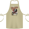 Biker Ruff Riders Motorcycle Motorbike Cotton Apron 100% Organic Khaki