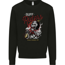 Biker Ruff Riders Motorcycle Motorbike Mens Sweatshirt Jumper Black