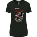 Biker Ruff Riders Motorcycle Motorbike Womens Wider Cut T-Shirt Black