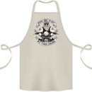 Bikers Don't Go Grey Motorbike Motorcycle Cotton Apron 100% Organic Natural