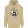 Bikers Don't Go Grey Motorbike Motorcycle Mens 80% Cotton Hoodie Sand
