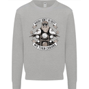 Bikers Don't Go Grey Motorbike Motorcycle Mens Sweatshirt Jumper Sports Grey