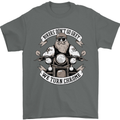 Bikers Don't Go Grey Motorbike Motorcycle Mens T-Shirt Cotton Gildan Charcoal