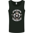 Bikers Don't Go Grey Motorbike Motorcycle Mens Vest Tank Top Black