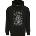 Bikers Gang Motorcycle Motorbike Skull Rock Childrens Kids Hoodie Black