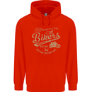 Bikers Speedway Racing Childrens Kids Hoodie Bright Red