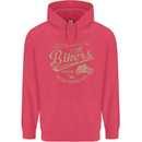 Bikers Speedway Racing Childrens Kids Hoodie Heliconia