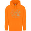 Bikers Speedway Racing Childrens Kids Hoodie Orange