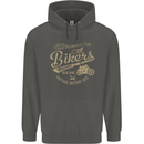 Bikers Speedway Racing Childrens Kids Hoodie Storm Grey