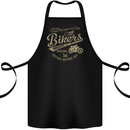Bikers Speedway Racing Cotton Apron 100% Organic Black