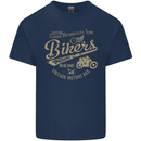 Bikers Speedway Racing Kids T-Shirt Childrens Navy Blue