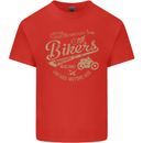 Bikers Speedway Racing Kids T-Shirt Childrens Red