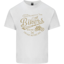Bikers Speedway Racing Kids T-Shirt Childrens White