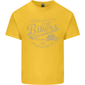 Bikers Speedway Racing Kids T-Shirt Childrens Yellow