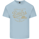 Bikers Speedway Racing Mens Cotton T-Shirt Tee Top Light Blue