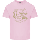 Bikers Speedway Racing Mens Cotton T-Shirt Tee Top Light Pink