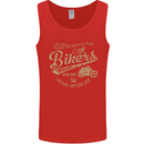 Bikers Speedway Racing Mens Vest Tank Top Red