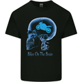 Bikes on the Brain Funny Motorbike Biker Kids T-Shirt Childrens Black