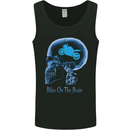 Bikes on the Brain Funny Motorbike Biker Mens Vest Tank Top Black