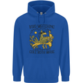 Bird Watching Goes Both Ways Funny Childrens Kids Hoodie Royal Blue